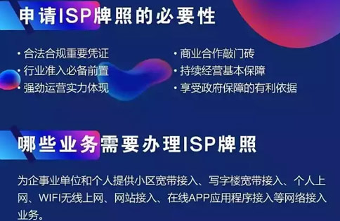 申请因特网接入服务业务经营许可证