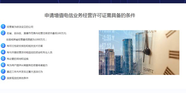 办理增值电信经营许可证