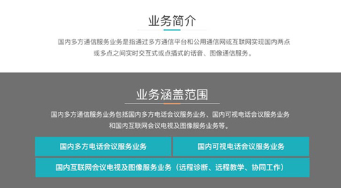 多方通信资质